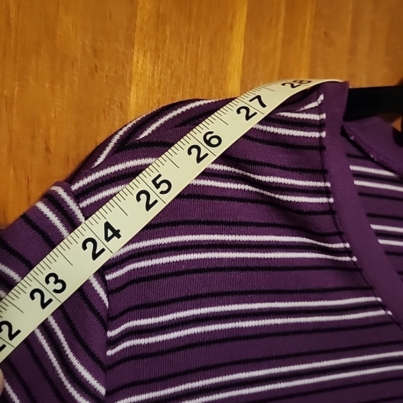 hasting & smith 1/3 button long sleeve tagless top size large - NWT - Picture 6 of 9